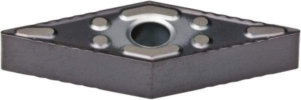 Kennametal - VNMG332 14 Grade KCU10 Carbide Turning Insert - AlTiN Finish, 35° Diamond, 3/8" Inscr Circle, 3/16" Thick, 1/32" Corner Radius - Eagle Tool & Supply