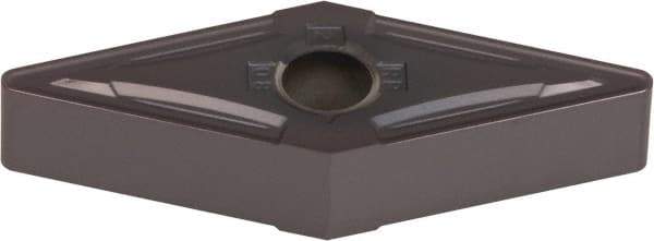 Kennametal - VNMG332 RP Grade KCU25 Carbide Turning Insert - AlTiN Finish, 35° Diamond, 3/8" Inscr Circle, 3/16" Thick, 1/32" Corner Radius - Eagle Tool & Supply
