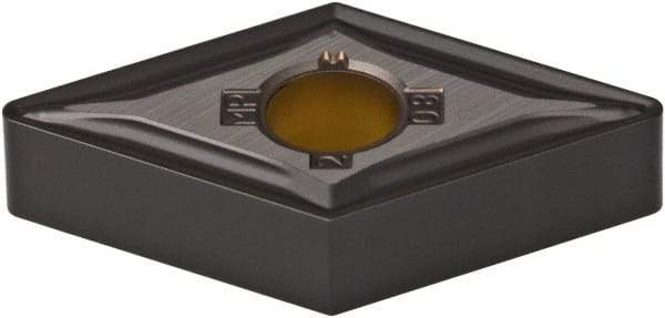 Kennametal - DNMG432 MP Grade KCP25 Carbide Turning Insert - TiN Finish, 55° Diamond, 1/2" Inscr Circle, 3/16" Thick, 1/32" Corner Radius - Eagle Tool & Supply