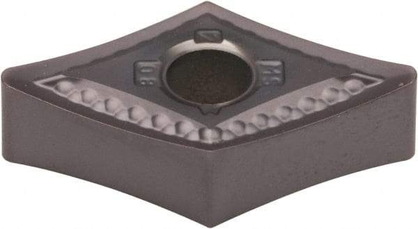 Kennametal - DNMG431 MS Grade KCU25 Carbide Turning Insert - AlTiN Finish, 55° Diamond, 1/2" Inscr Circle, 3/16" Thick, 1/64" Corner Radius - Eagle Tool & Supply