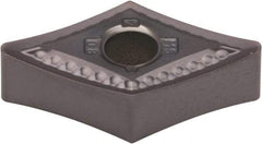 Kennametal - DNMG431 MS Grade KCU25 Carbide Turning Insert - AlTiN Finish, 55° Diamond, 1/2" Inscr Circle, 3/16" Thick, 1/64" Corner Radius - Eagle Tool & Supply