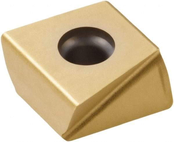 Seco - XNHQ140708 E10 Grade F40M Carbide Milling Insert - TiAlN/TiN Finish, 0.295" Thick - Eagle Tool & Supply