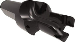 Allied Machine and Engineering - 15 to 16mm Diam, Straight Shank, 19.05mm Body Shank Diam, Combo Chamfer and Countersink Drill - TCMT 110204 Insert, 95.65mm OAL - Eagle Tool & Supply