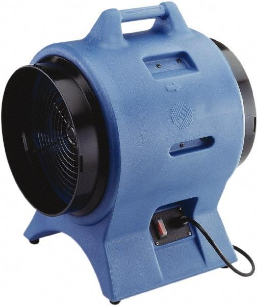 Schaefer Ventilation Equipment - 12" Inlet, Electric AC Ventilation Fan - 1 hp, 2,492 CFM, 220 Max Voltage Rating - Eagle Tool & Supply