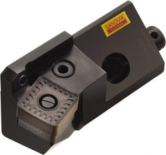 Sandvik Coromant - Series T-Max P Cartridge for Turning, Right Hand, PSKN Toolholder Compatibility, SNMG 150612 Insert Compatibility, Indexable Turning Cartridge - Lever Holding Method, 73.7mm OAL x 20mm OAH - Eagle Tool & Supply