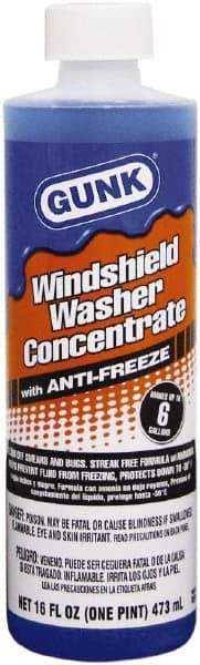 Gunk - Windshield Washer Fluid - 16 oz Bottle - Eagle Tool & Supply