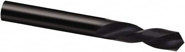 Guhring - 12.6mm 118° Spiral Flute High Speed Steel Screw Machine Drill Bit - Eagle Tool & Supply