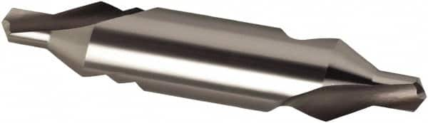 Guhring - 1/4 Radius Cut 60° Incl Angle High Speed Steel Combo Drill & Countersink - Eagle Tool & Supply