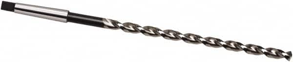 Guhring - 27.5mm, 3MT 130° Point High Speed Steel Taper Shank Drill Bit - Eagle Tool & Supply