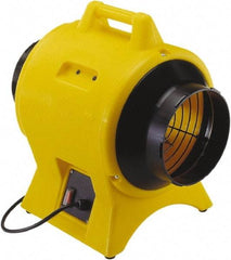 Schaefer Ventilation Equipment - 8" Inlet, Electric AC Ventilation Fan - 0.25 hp, 877 CFM, 115 Max Voltage Rating - Eagle Tool & Supply