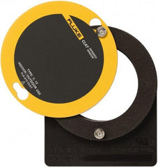 Fluke - 68mm (2.7") Diam, Infrared Viewing Window - 3,632mm (5.63") View Area, 2mm (0.08") Thickness, Use with Outdoor & Indoor, Thermal Imagers - Eagle Tool & Supply