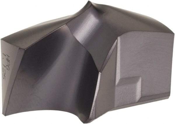 Kennametal - Series KSEM, 1-1/8" Diam Grade KCPM45 140° Replaceable Drill Tip - Carbide, TiAlN Finish, 7 Seat Size - Eagle Tool & Supply