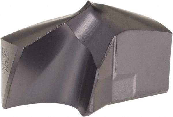 Kennametal - Series KSEM Plus, 32mm Diam Grade KCPM45 140° Replaceable Drill Tip - Carbide, TiAlN Finish, 8 Seat Size - Eagle Tool & Supply