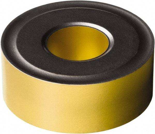 Sandvik Coromant - RNMG86 0 Grade 3225 Carbide Turning Insert - TiCN/AI2O3/TiN Finish, Round, 1" Inscr Circle, 3/8" Thick, 12.7mm Corner Radius - Eagle Tool & Supply