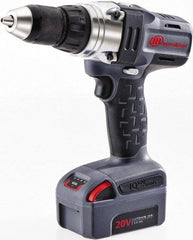 Ingersoll-Rand - 20 Volt 1/2" Chuck Pistol Grip Handle Cordless Drill - 0-1900 RPM, Lithium-Ion Batteries Not Included - Eagle Tool & Supply