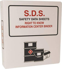 NMC - 11" Wide x 11-1/2" High, Ring Binder - 3 Rings, English - Eagle Tool & Supply