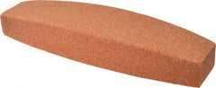 Grier Abrasives - 60 Grit Aluminum Oxide Boat (Shape) Polishing Stone - Eagle Tool & Supply
