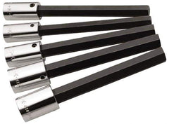 SK - 5 Piece 1/2" Drive Inch Hex Bit Socket Set - 5/16 to 5/8" Hex - Eagle Tool & Supply