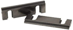 Snap Jaws - 6" Wide x 1-3/4" High x 1/2" Thick, Step Vise Jaw - Steel, Fixed Jaw, Compatible with 6" Vises - Eagle Tool & Supply