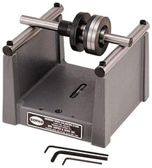 Sopko - 6-1/2" Wide x 4-13/16" High, Wheel Balancing Stand - 4" Throat - Eagle Tool & Supply