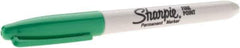 Dymo - Green Permanent Marker - Fine Felt Tip, AP Nontoxic Ink - Eagle Tool & Supply