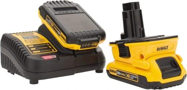 DeWALT - 20 Volt Lithium-Ion Power Tool Battery - 2 Ahr Capacity, 1/2 hr Charge Time, Series 20V Max - Eagle Tool & Supply