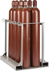 Little Giant - 8 Cylinder, Cylinder Pallet - 33" Wide x 41" High x 47" Deep - Eagle Tool & Supply