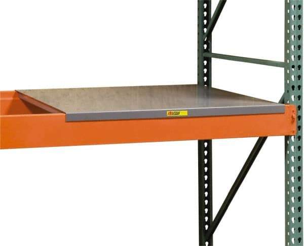 Little Giant - 46" Wide, 2 High, Open Shelving Accessory/Component - 48" Long, Use with Pallet Racks - Eagle Tool & Supply