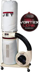 Jet - 5µm, Portable Dust Collector - 1,100 CFM Air Flow - Eagle Tool & Supply