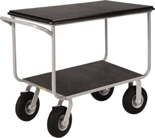 Little Giant - 1,000 Lb Capacity, 22" Wide x 39" Long x 35" High Instrument Cart - 2 Shelf, Steel - Eagle Tool & Supply