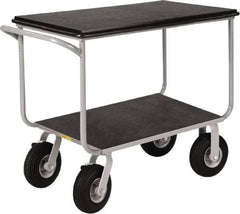 Little Giant - 1,000 Lb Capacity, 22" Wide x 39" Long x 35" High Instrument Cart - 2 Shelf, Steel - Eagle Tool & Supply