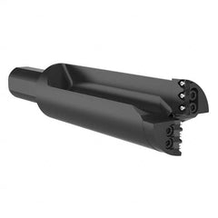 Allied Machine and Engineering - 8-31/64" Max Drill Depth, 2.5xD, 81.3mm Diam, Indexable Insert Drill - Eagle Tool & Supply