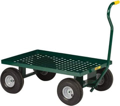 Little Giant - 1,200 Lb Capacity Steel Nursery Wagon - Steel Deck, 24" OAW - Eagle Tool & Supply