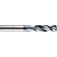 SGS - 22mm 145° Spiral Flute Solid Carbide Screw Machine Drill Bit - Eagle Tool & Supply