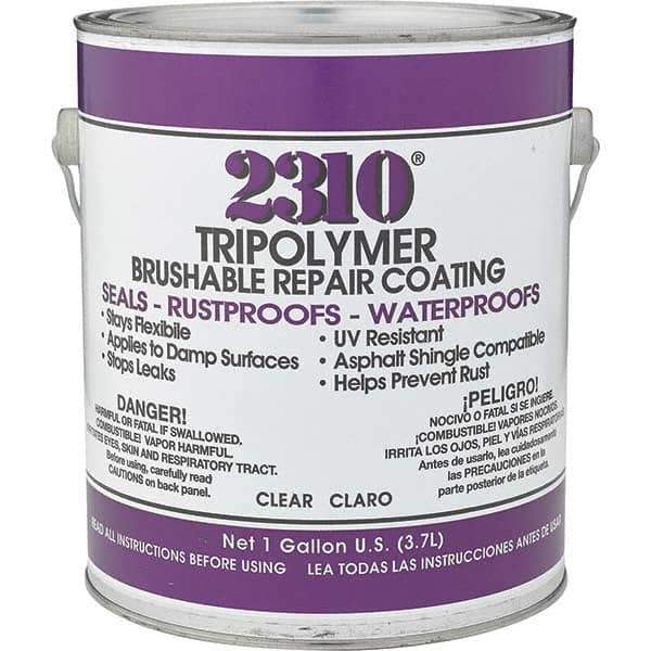 Geocel - 1 Gal Can Brushable Repair Trypolymer Sealant - Clear - Eagle Tool & Supply