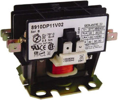 Square D - 2 Pole, 30 Amp Inductive Load, Definite Purpose Contactor - 40 Amp Resistive Rating - Eagle Tool & Supply