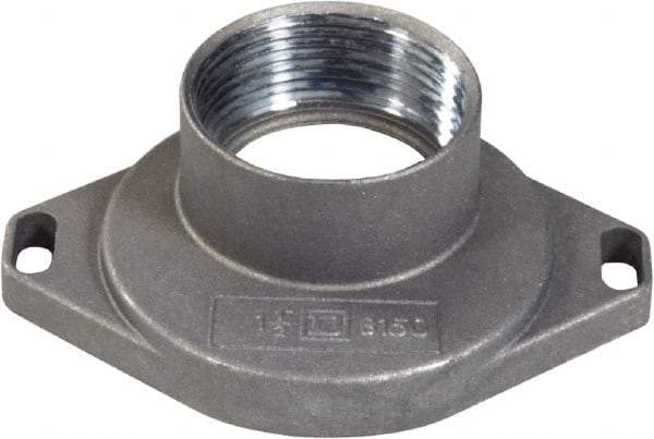 Square D - 1-1/2 Inch Conduit, Safety Switch Plate Hub - For Use with Load Centers, RB Devices - Eagle Tool & Supply