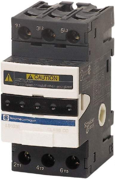 Schneider Electric - 600 VAC, 30 Amp, DIN Rail and Panel Mount Fuse Holder - Compatible with CC Class, and 45mm Diameter Fuse - Eagle Tool & Supply