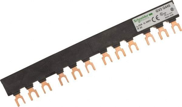 Schneider Electric - Circuit Breaker Comb Busbar - Use with Linergy, TeSys D, TeSys GV2, TeSys K, TeSys U - Eagle Tool & Supply
