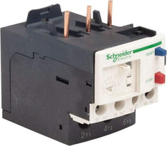 Schneider Electric - 3 Pole, NEMA Size 00-1, 5.5 to 8 Amp, 690 VAC, Thermal NEMA Overload Relay - Trip Class 20, For Use with LC1D09, LC1D12, LC1D18, LC1D25, LC1D32 and LC1D38 - Eagle Tool & Supply