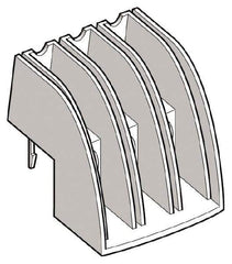 Schneider Electric - Starter Phase Barrier - For Use with LU2B12, LU2B120, LU2B32, LU2B320, LUALB1, LUB, TeSys U - Eagle Tool & Supply