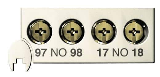 Schneider Electric - Starter Auxiliary Contact - For Use with TeSys U - Eagle Tool & Supply