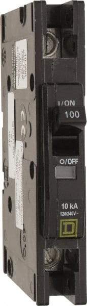 Square D - 100 Amp, 240 VAC, 1 Pole, Panel Mount Miniature Circuit Breaker - 14-2 AWG - Eagle Tool & Supply