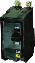Square D - 15 Amp, 240 VAC, 2 Pole, Bolt On Miniature Circuit Breaker - 14-8 AWG - Eagle Tool & Supply