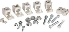 Square D - 6, 14-2, 14-2/0 AWG, Mechanical Transformer Lug Kit - For Use with Single Phase Primary and Secondary Transformers, Three Phase Delta with Center Tap, Three Phase Wye Secondary Transformers - Eagle Tool & Supply