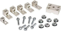 Square D - 14-1/0, 14-2, 14-2/0 AWG, Mechanical Transformer Lug Kit - For Use with Single Phase Primary and Secondary Transformers, Three Phase Delta with Center Tap, Three Phase Wye Secondary Transformers - Eagle Tool & Supply