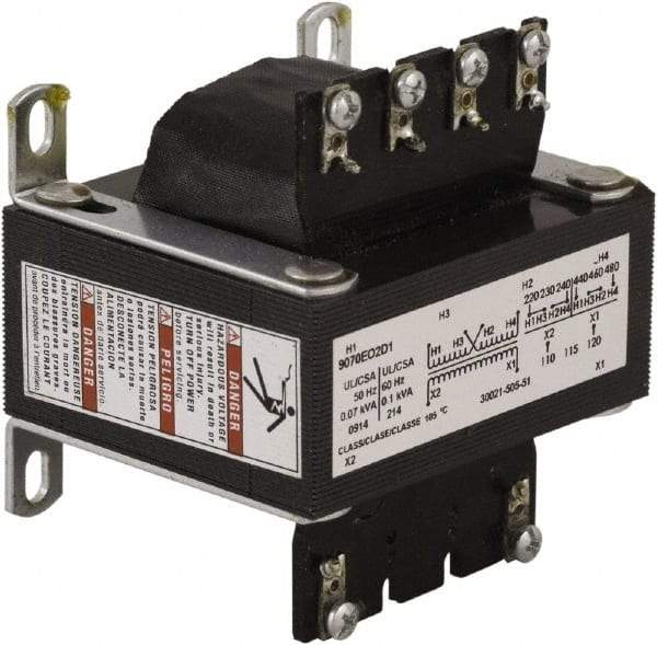 Square D - 1 Phase, 500 VA, Control Transformer - Eagle Tool & Supply