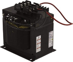 Square D - 2,000 VA, Top Mount Fuse Block Control Transformer - 7.04 Inch Deep - Eagle Tool & Supply