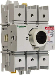 Schneider Electric - 600VAC at 50/60 Hz, 3 Pole, Nonfused Cam & Disconnect Switch - 3.13 Inch Wide x x 4.92 Inch High x x 2.52 Inch Deep - Eagle Tool & Supply