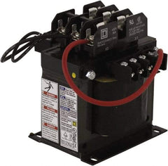 Square D - 1 Phase, 350 VA, Top Mount Fuse Block Control Transformer - 176°F Temp Rise - Eagle Tool & Supply